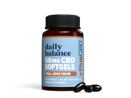 CBD Softgel Capsules 50mg